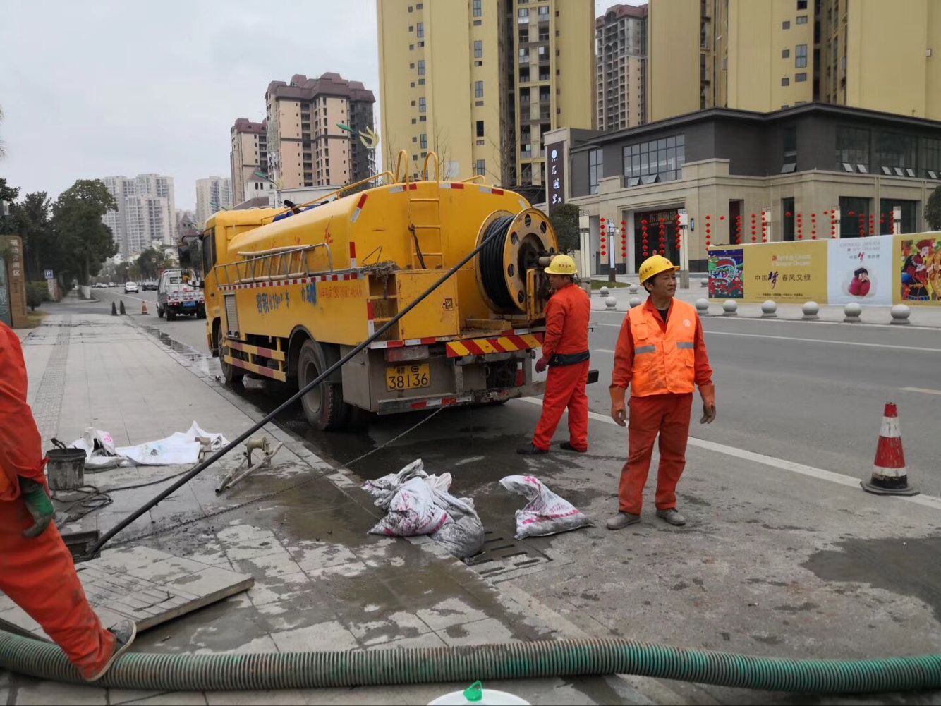 循化排污管道清淤-管道清洗